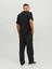 Jortulum Logo Tee Ss Crew Neck Ln Siyah Erkek T-shirt 12234214-Black 1