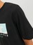 Jortulum Logo Tee Ss Crew Neck Ln Siyah Erkek T-shirt 12234214-Black 3