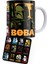 Star Wars Serisi Boba Baskılı Porselen Kupa + Ahşap Bardak Altlığı 1