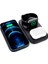 Ally W66 15W 3 In1 Android + iPhone Taşınabilir Mini Kablosuz Hızlı Şarj Standı 1