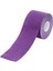 Sport Tape Mor Renk Kinezyo Sporcu Bandı Kinesyo Bandı 5 Metre X 5 Cm 3