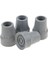 Yumuşak Kauçuk Koltuk Değneği Baston LASTIĞI-GRİ-19MM(6 Adet) 2