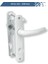 Sarıalarm Pvc Kapı Kolu Beyaz- Metal - 2