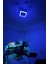 Çift Renkli 18+6 W LED Panel Sıva Üstü Kare Spot Armatür (Mavi - Beyaz) 4