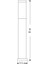 CT-7014 Roma Bahçe Armatürü E27 80 cm Abs 2