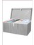 Daisyhome 4 Adet Kapaklı Kutu Hurç Mega Boy 70*40*30* Çok Amaçlı Kutu Hurç 3