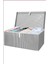 Daisyhome 4 Adet Kapaklı Kutu Hurç Ma x i Boy 50*40*30* Çok Amaçlı Kutu Hurç 1
