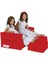Çocuk Ikili Çok Amaçlı Koltuk Kırmızı 2