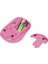 Yvı-Fx Işıklı Kablosuz Mouse (22336) Pembe 4