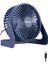 EFN-505 360 Derece Dönüş Taşınabilir Mini Masaüstü Lacivert USB Fan Vantilatör 1