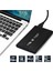 2.5 HDD Kutusu USB 3.0 Hardisk Kutusu Metal Gövde Harici Kutu - Siyah 5