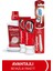 Optic White Diş Macunu 50 ml X2, 360 Orta Diş Fırçası, Ağız Bakım Suyu 250 ml 1