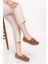 Hakiki Deri Süet Esnek Hafif Rahat Loafer SW.755 - Taba - 38 1