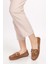 Hakiki Deri Süet Esnek Hafif Rahat Loafer SW.755 - Taba - 38 5