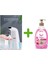 Sensörlü Fotoselli Sıvı Sabunluk 10X5X21CM Ve1 Adet 392ML Sıvı Sabun Amber ve Gül 2