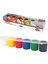 Parmak Boyası 25 ml Sıralı Set 6 Renk 1