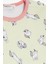 Kız Bebek Pijama Takımı Kedicorn Desenli 9 Ay-3 Yaş, Sarı 5