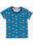 Girls & Boys Erkek Çocuk Şortlu Pijama Takımı Traktör Desenli 1.5-5 Yaş, Mavi 3