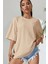 Kadın Love Yourself Baskılı Oversize T-Shirt 3