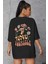 Kadın Love Yourself Baskılı Oversize T-Shirt 1