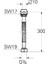 Bağlantı Hortumu 300 mm - 45120000 2