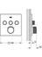 Grohtherm Smartcontrol Üç Valfli Akış Kontrollü, Ankastre Termostatik Duş Bataryası - 29126A00 2