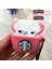 Airpods 3. Nesil Uyumlu Starbucks Figürlü Kopçalı Koruyucu Silikon Kılıf, Darbe Emici Kılıf 2
