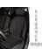 volvo 940 Lüx Oto Koltuk Minderi Ön 2'li Set Elegance Serisi Tam Siyah 1