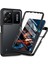 Xiaomi Poco X5 Pro Için Dahili Ekran Koruyucu Tam Gövde Koruma Telefon Kılıfı - Siyah (Yurt Dışından) 1