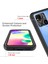 Xiaomi Redmi 10A Için Hibrit Bumper Tam Koruma Telefon Kılıfı - Siyah (Yurt Dışından) 5