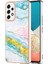 Samsung Galaxy A53 5g Için Mermer Şık Desenli Tpu Tampon Telefon Kılıfı - Altın (Yurt Dışından) 1