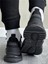 Erkek Spor, Jel Taban, Nefes Alabilen Anorak Gövde, Siyah Sneaker, Spor Ayakkabı 5