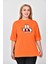 Zeren Moda Kadın Bugs Bunny Baskılı  Oversize T-Shirt 2