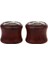 4xnovelty Yelken Deseni Ahşap Kulak Tıkacı Et Tünel Sedye Genişletici 16MM 4 Adet Küpe (Yurt Dışından) 5