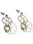 Steampunk Punk Rock Gear Mekanik Dangle Ear Studs Düğün Disko Küpe (Yurt Dışından) 3