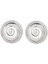 6xwhirlpool Pattern Ear Tüneli Genişletici Sedye Alevlenmiş Fiş Aksesuar 10 mm 6 Adet Küpe (Yurt Dışından) 2