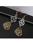 Antika Steampunk Balık Kancası Dangle Bronz Cog Dişli Alaşım Kulak Takı Küpe (Yurt Dışından) 2