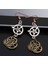 Antika Steampunk Balık Kancası Dangle Bronz Cog Dişli Alaşım Kulak Takı Küpe (Yurt Dışından) 3