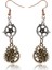 Antika Steampunk Balık Kancası Dangle Bronz Cog Dişli Alaşım Kulak Takı Küpe (Yurt Dışından) 5