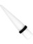 6xwhite Akrilik Genişletici Konik Kulak Sedye Fişi 7/16 '' 6 Adet Küpe (Yurt Dışından) 1