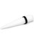 6xwhite Akrilik Genişletici Konik Kulak Sedye Fişi 7/16 '' 6 Adet Küpe (Yurt Dışından) 4
