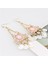 Prettyia Shell Disk Dangle Damla Kristal Rhinestone Jewel Aksesuar Küpe (Yurt Dışından) 2