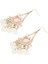 Prettyia Shell Disk Dangle Damla Kristal Rhinestone Jewel Aksesuar Küpe (Yurt Dışından) 4