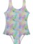 Finny Swimsuit Yeşil Çocuk Mayo 1