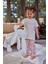 Kız Çocuk Kısa Kollu Pijama Takımı 2
