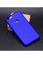 Huawei Y7 2018 Kılıf Soft Mat Premier Case Saks Mavi 1