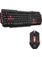Gaming Series Gamy Plus Oyuncu Klavye Mouse Seti Renkli Tuşlar Gaming Klavye + Işıklı Mouse Türkçe Q 1