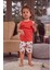 Kız Çocuk Atlet ve Şort Pijama Takımı 2