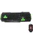 Gaming Series Gamy Plus Oyuncu Klavye Mouse Seti Renkli Tuşlar Gaming Klavye + Işıklı Mouse Türkçe Q 1