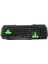 Gaming Series Gamy Plus Oyuncu Klavye Mouse Seti Renkli Tuşlar Gaming Klavye + Işıklı Mouse Türkçe Q 2